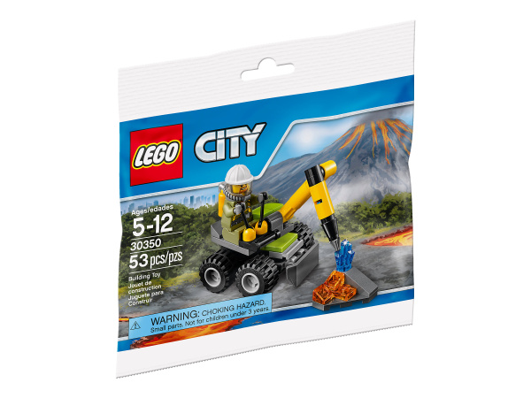 LEGO 30350 Volcano Jackhammer polybag
