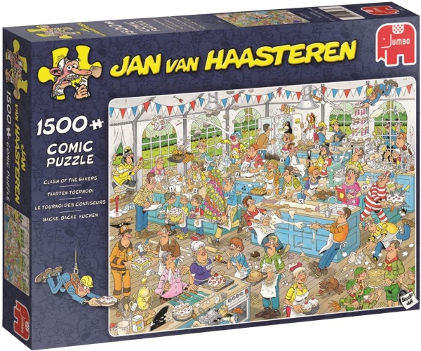Jumbo 19077 Jan van Haasteren - Backe, backe, Kuchen 1500 Teile Puzzle