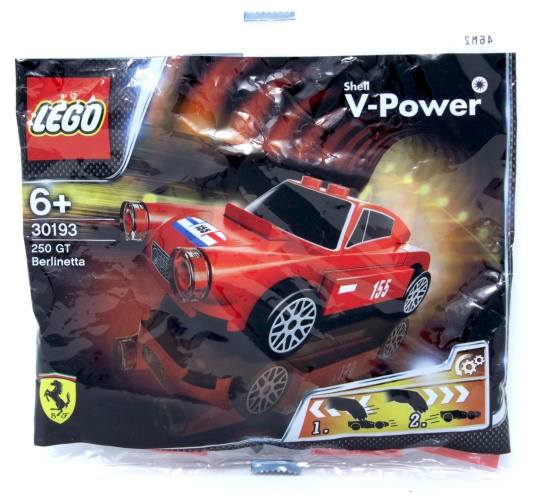 LEGO&reg; 30193 Shell V-Power 250 GT Berlinetta Polybag