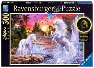 Ravensburger 14873 Einhörner am Fluss 500 Teile Starline Puzzle