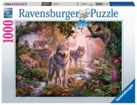 Ravensburger 15185 Wolfsfamilie im Sommer 1000 Teile Puzzle