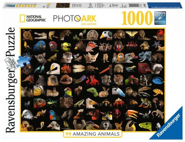Ravensburger 15983 99 atemberaubende Tiere 1000 Teile Puzzle