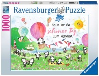Ravensburger 19473 sheepworld Ein sch&ouml;ner Tag zum Abheben 1000 Teile Puzzle