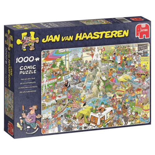 Jumbo 19051 Jan van Haasteren - Die Urlaubsmesse 1000 Teile Puzzle