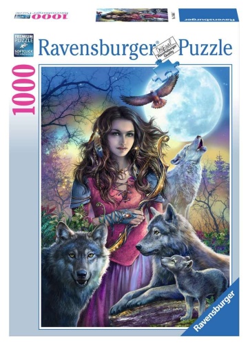 Ravensburger 19664 Patronin der Wölfe 1000 Teile Puzzle