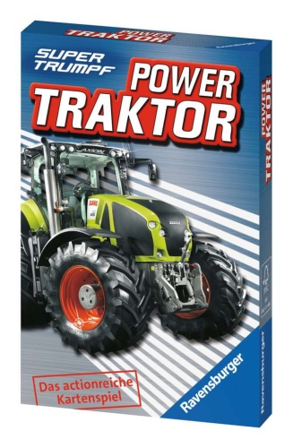 Ravensburger 20307 Power Traktor Kartenspiel Super Trumpf