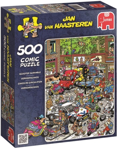 Jumbo 17465 Jan van Haasteren - Verkehrschaos 500 Teile Puzzle