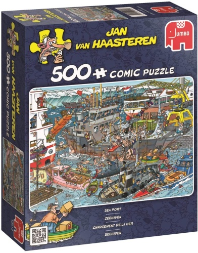 Jumbo 19012 Jan van Haasteren - Seehafen 500 Teile Puzzle