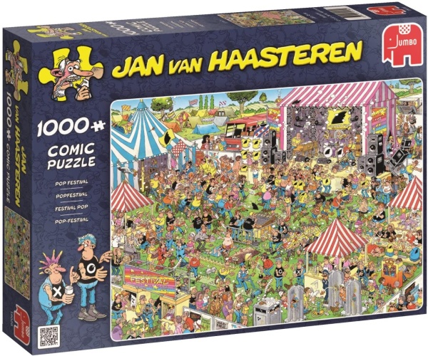 Jumbo 19028 Jan van Haasteren - Pop-Festival 1000 Teile Puzzle