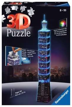 Ravensburger 11149 Taipei 101 bei Nacht 216 Teile 3D Puzzle