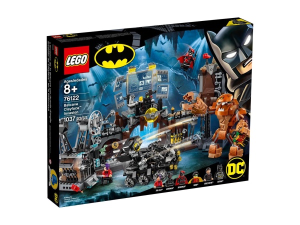 LEGO 76122 SuperHeroes ClyFace Invasion in die Bathöhle