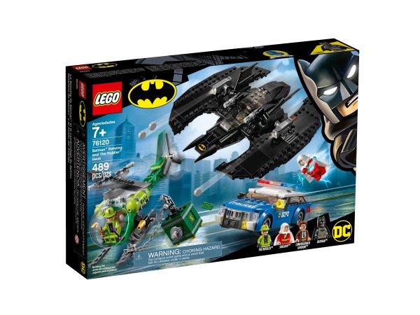 LEGO 76120 SuperHeroes Batman: Batwing und der Riddler Überfall