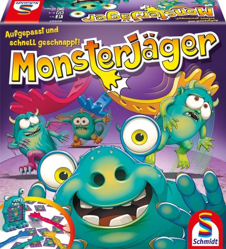 Schmidt 40557 Monsterjäger lustiges Reaktionsspiel