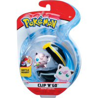 Pokemon Clip N Go Set Pummeluff + Luxusball Wave 4