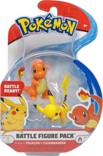 Pokemon Battle Figure Pack Pikachu und Glumanda Wave 4