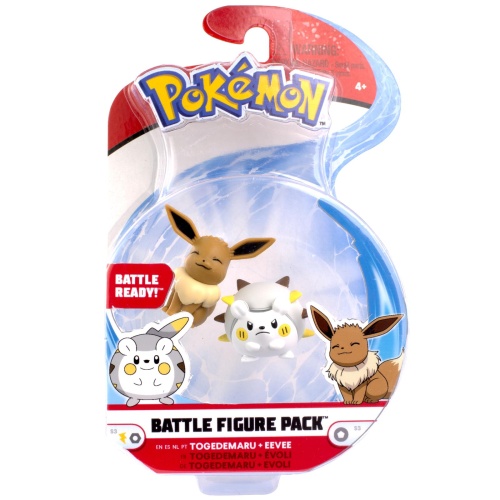 Pokemon Battle Figure Pack Togedemaru und Evoli Wave 4