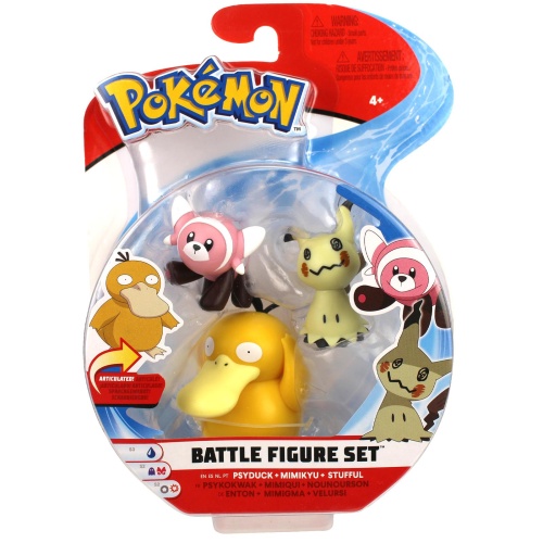 Pokemon Battle Figure Set Enton, Mimigma und Velursi Wave 4