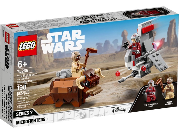 LEGO 75265 Star Wars T-16 Skyhopper vs.Bantha