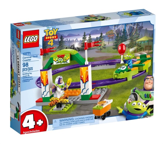 LEGO® 10771 Disney Toy Story 4 Buzz wilde Achterbahnfahrt