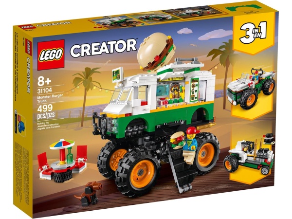 LEGO® 31104 Creator 3-in-1 Burger Monster-Truck