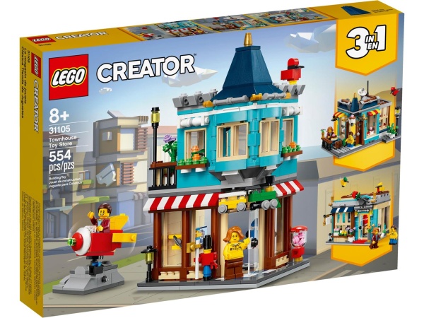 LEGO® 31105 Creator 3-in-1 Spielzeugladen im Stadthaus