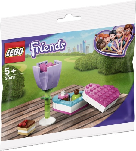 LEGO® 30411 Friends Pralinenschachtel und Blume Polybag