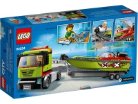 LEGO 60254 City Rennboot-Transporter