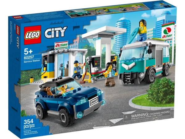 LEGO 60257 City Fahrzeuge Tankstelle
