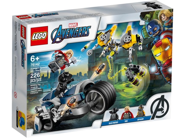 LEGO 76142 Marvel Super Heroes Avengers Speeder-Bike Attacke