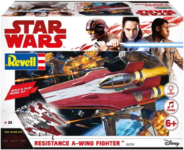Revell 06759 STAR WARS Resistance A-wing Fighter Light &amp; Sound