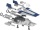 Revell 06762 Build &amp; Play - Star Wars Resistance A-wing Fighter in blau