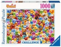 Ravensburger 16469 Ganz viel Gelini 1000 Teile Puzzle Challenge