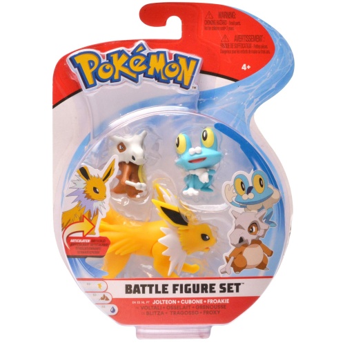 Pokemon Battle Figure Set Blitza, Tragosso, Froxy Wave 5