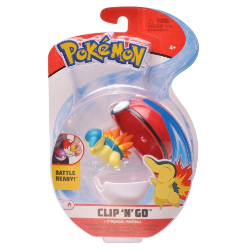 Pokemon Clip N Go Set Feuerigel & Pokeball Wave 5