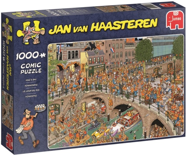 Jumbo 19054 Jan van Haasteren - Königstag 1000 Teile Puzzle