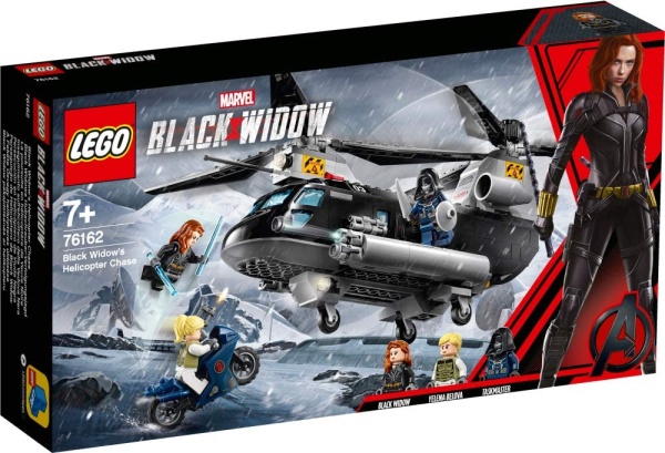 LEGO® 76162 Black Widow Hubschrauber-Verfolgungsjagd