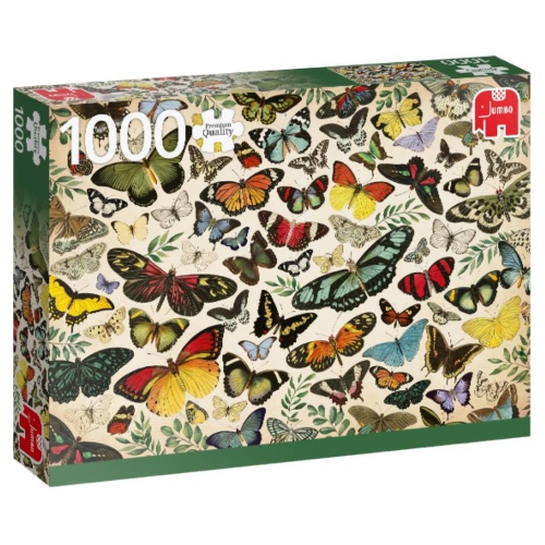 Jumbo 18842 Schmetterlings Plakat 1000 Teile Puzzle