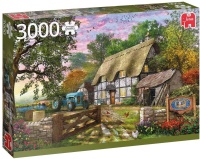 Jumbo 18870 Das Bauernhaus 3000 Teile Puzzle