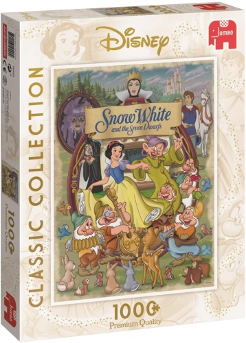Jumbo 19490 Disney Classic Collection Schneewittchen 1000 Teile Puzzle