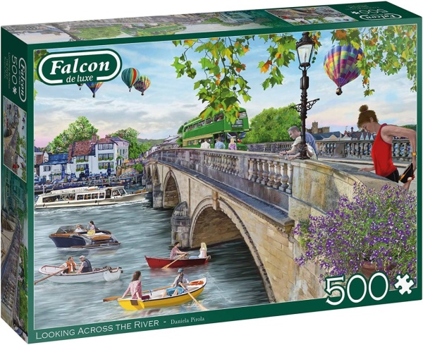 Jumbo 11287 Falcon - Looking Across the River 500 Teile Puzzle