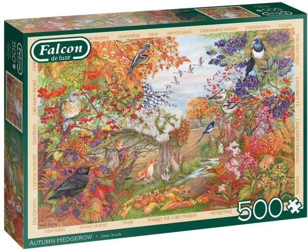 Jumbo 11270 Falcon - Autumn Hedgerow 500 Teile Puzzle