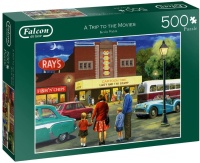 Jumbo 11240 Falcon - A Trip to the Movies 500 Teile Puzzle