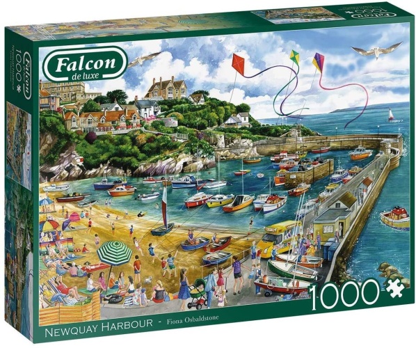 Jumbo 11290 Falcon - Newquay Harbour 1000 Teile Puzzle
