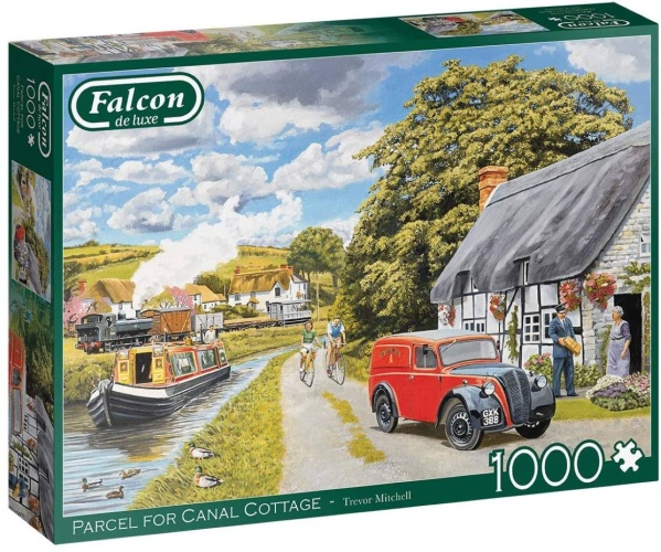 Jumbo 11299 Falcon - Parcel for Canal Cottage 1000 Teile Puzzle