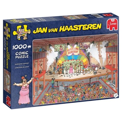 Jumbo 20025 Jan van Haasteren - Eurosong Contest 1000 Teile Puzzle