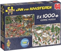 Jumbo 19080 Jan van Haasteren - Weihnachtsgeschenk 2x...