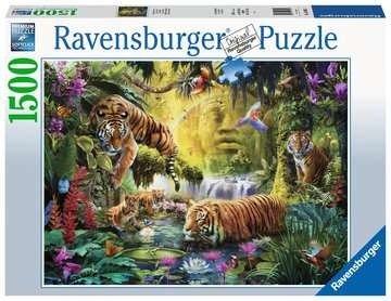 Ravensburger 16005 Idylle am Wasserloch 1500 Teile Puzzle