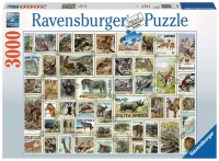 Ravensburger 17079 Tierbriefmarken 3000 Teile Puzzle