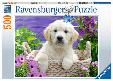 Ravensburger 14829 Süßer Golden Retriever 500 Teile Puzzle