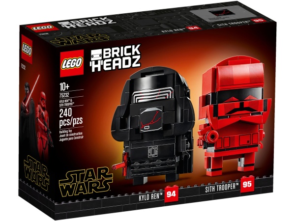 LEGO® 75232 STAR WARS Brickheadz Kylo Ren & Sith Trooper
